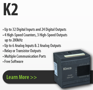 K2 series kinco programmable logic controller