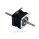 NEMA 17 hybrid non captive stepper motor linear actuator