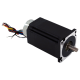 dual shaft 86mm NEMA 34 brushless dc motor with brake