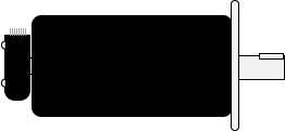 Dual-Shaft Motor With Encoder