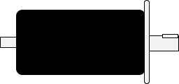 Dual-Shaft Motor Without Encoder