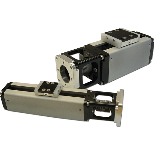 Compact linear actuators may only be about 6 inches long, motor included