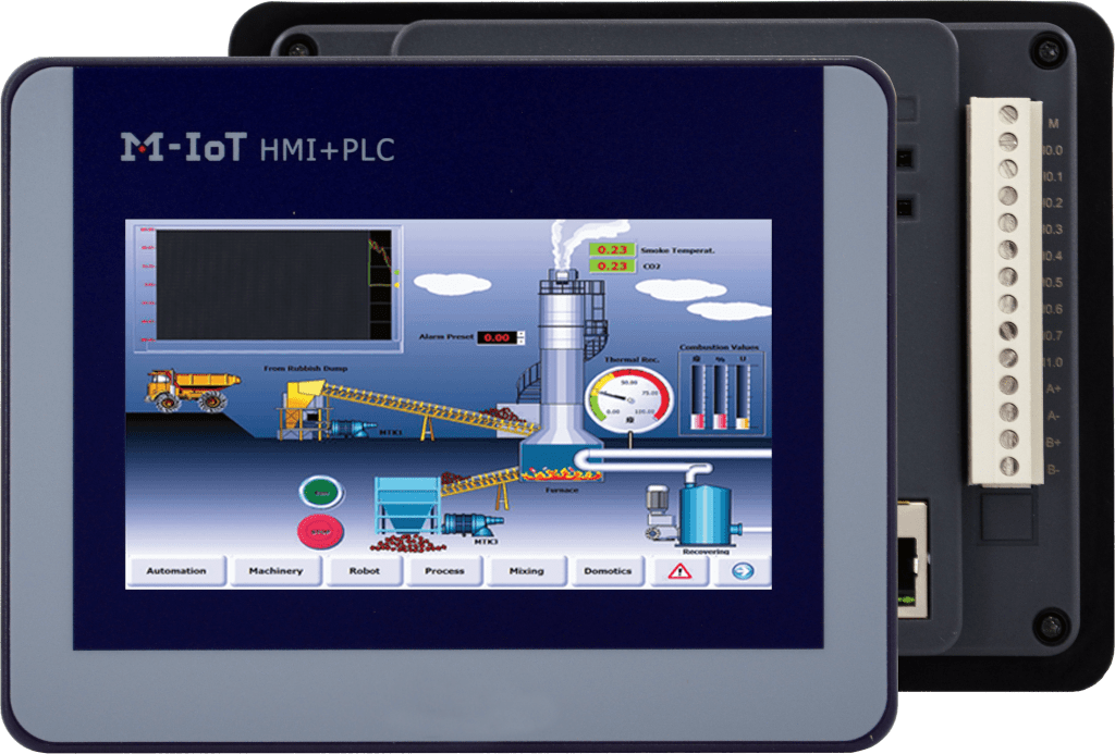 HMI and PLC