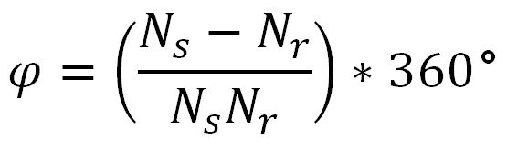 Step Angle Calculation Formula