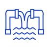 Water and Wastewater Icon